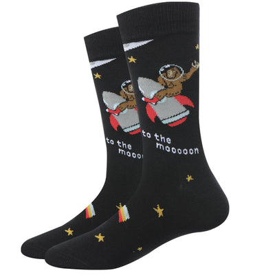 To The Moon Bigfoot Socks