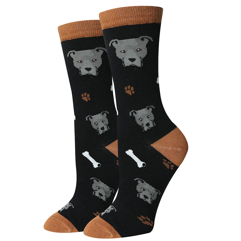 picture of pitbull-socks