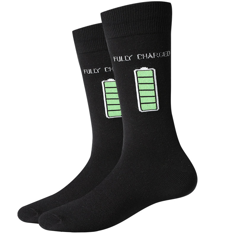 picture of fully-charged-socks
