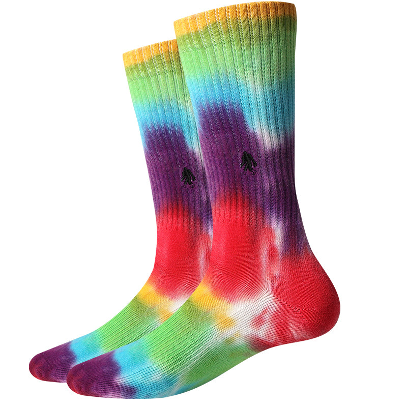 Active Rainbow Tie Dye Socks