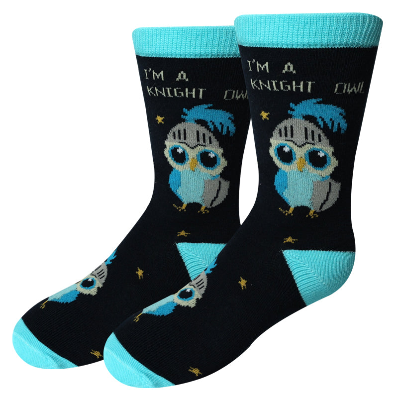 Knight Owl Kids Socks